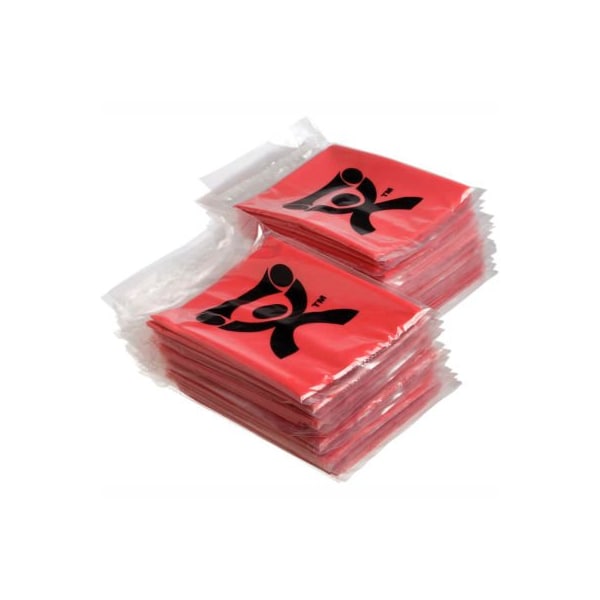 CanDo AccuForce Exercise Band, Red, 48"L Band, Box of 40